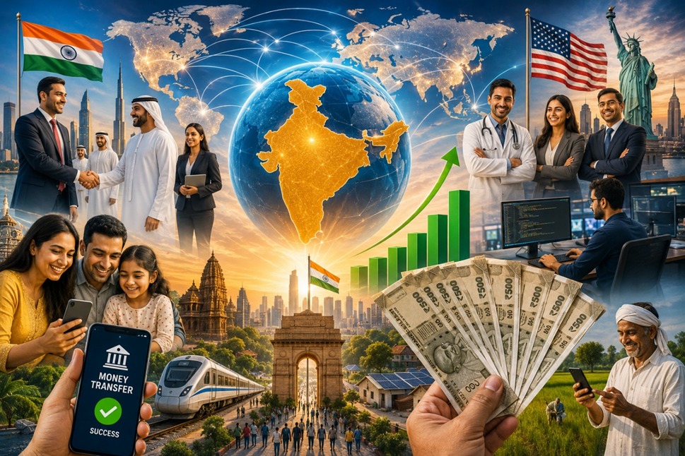 Indians sent ₹11.5 lakh crore to India
