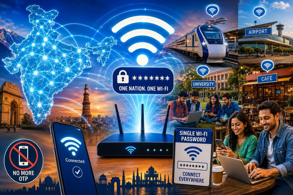 Now only one Wi-Fi password will work across India