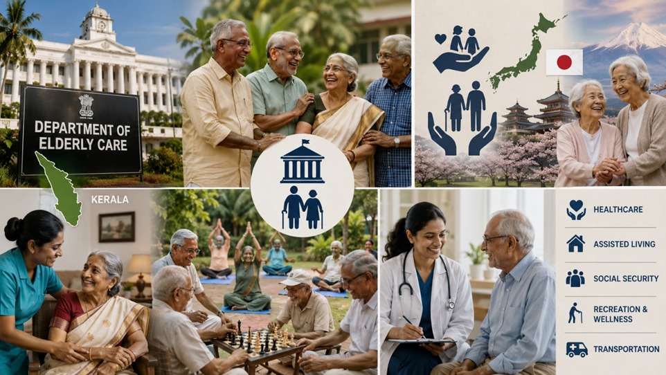 Kerala separate department will be created for the elderly