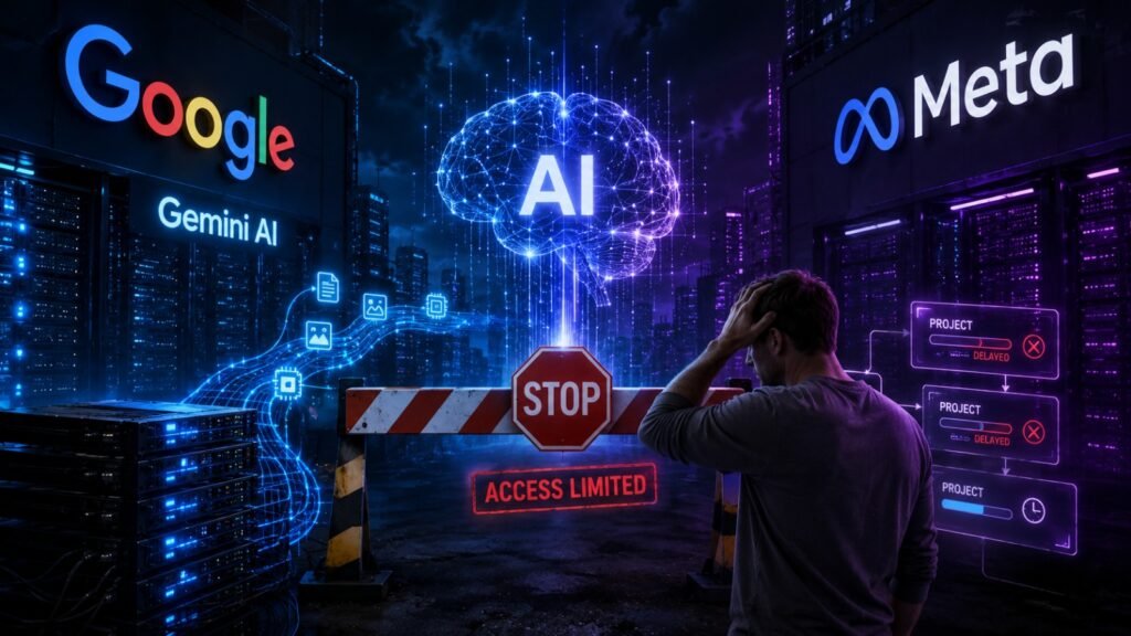 google limits meta gemini access