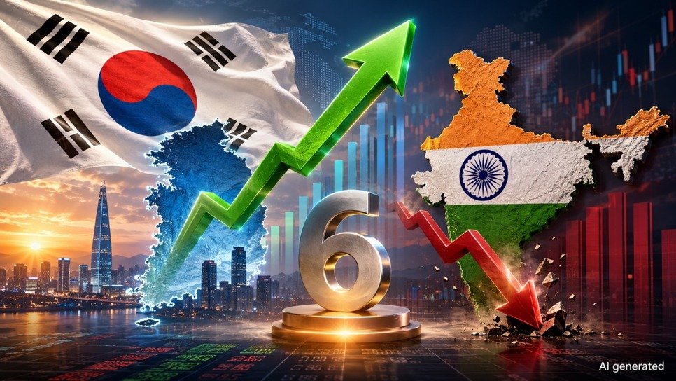 South Korea Sixth Largest Stock Market