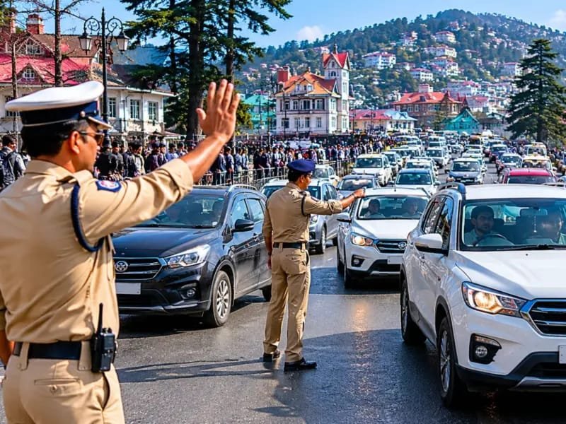 Shimla Traffic Advisory