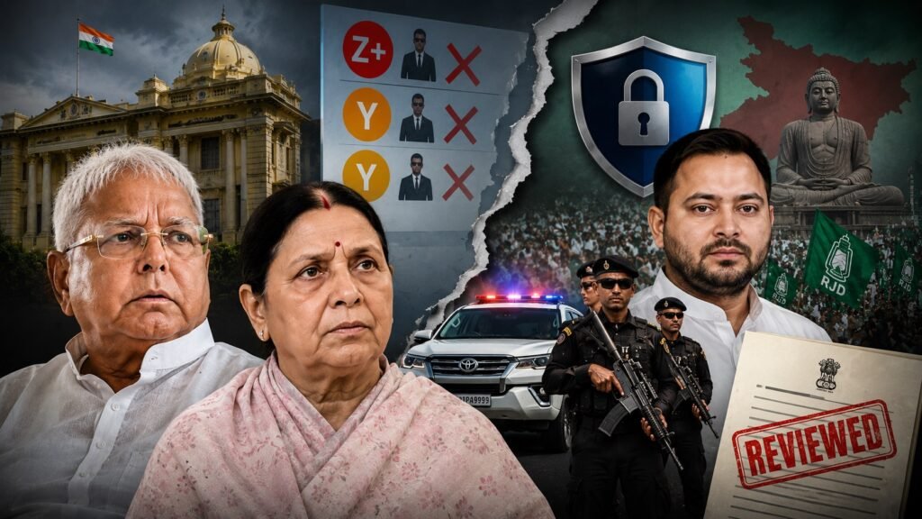 Rabri Devi Security Cover Reduced
