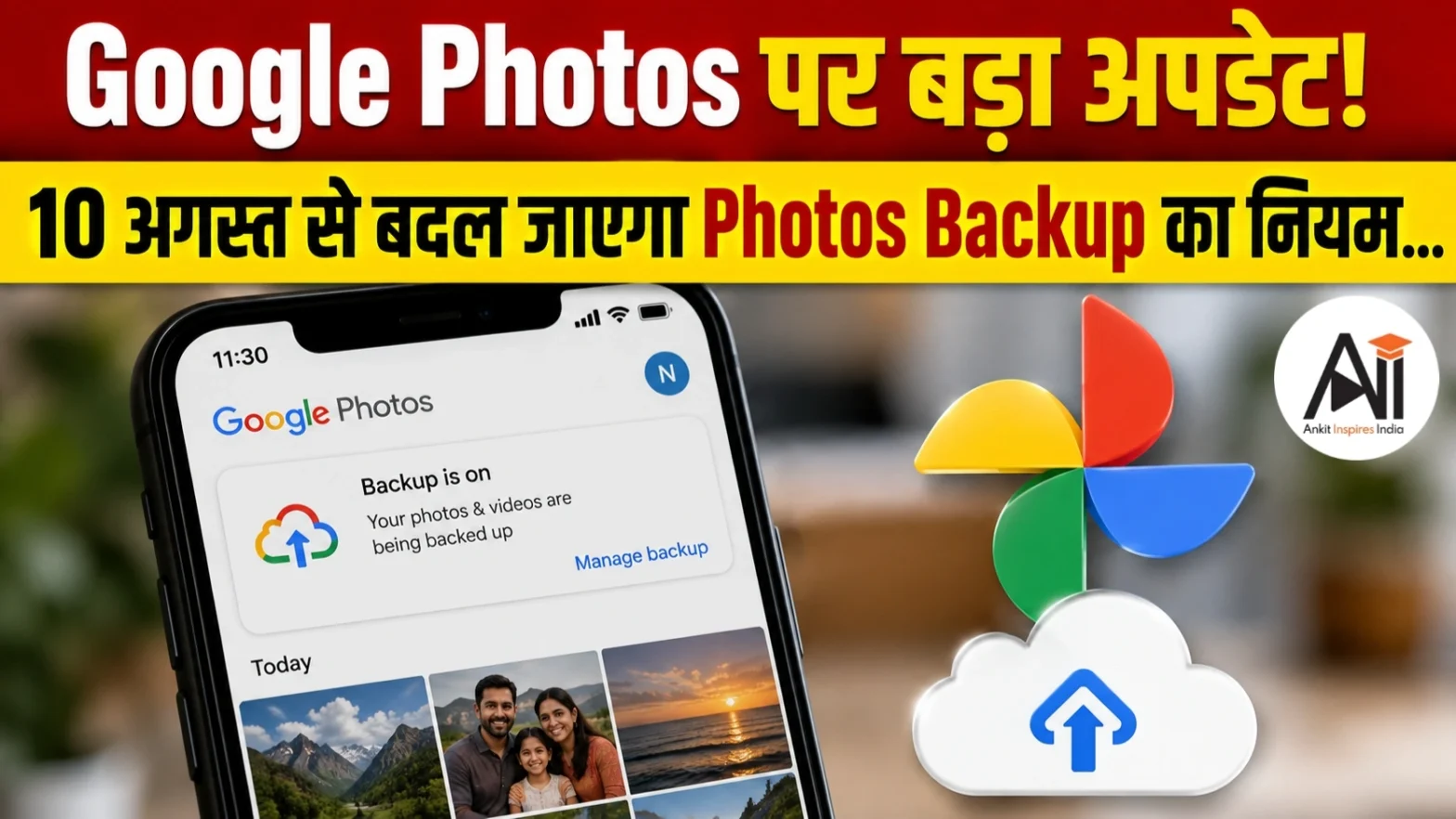 Google Drive Photos Backup